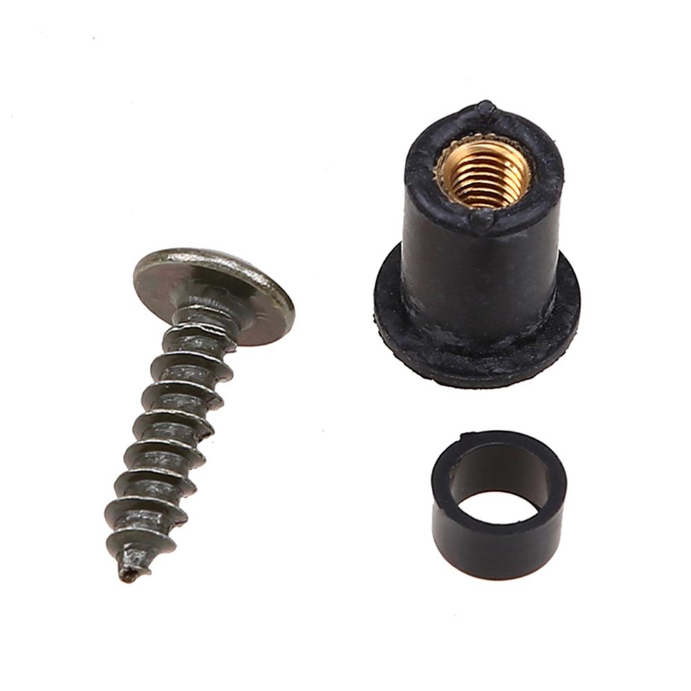 177Pcs Universal Motorcycle Fairing Bolt Kit Bodywork Screws Iron Bolt Nuts