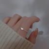 Love Heart Fashion Adjustable Zircon Ring Teenage Heart Love Ring Female Open Ins Index Finger Ring Personalised Student Girlfriends