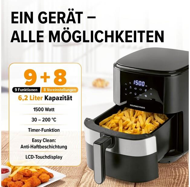Gourmetmaxx Digital Deep Fryer (10407)
