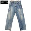Whim Gazette WGZ1002302A0006 Indigo Suspender Denim Pants Bottoms F IndigoUsed