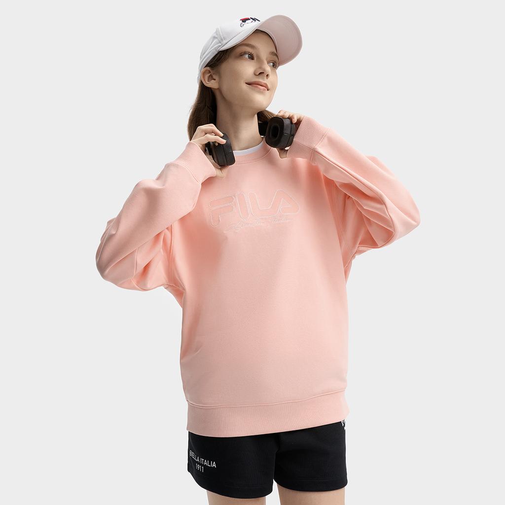 New FILA Sweatshirt Men's Orange Pink F11U439204FPK