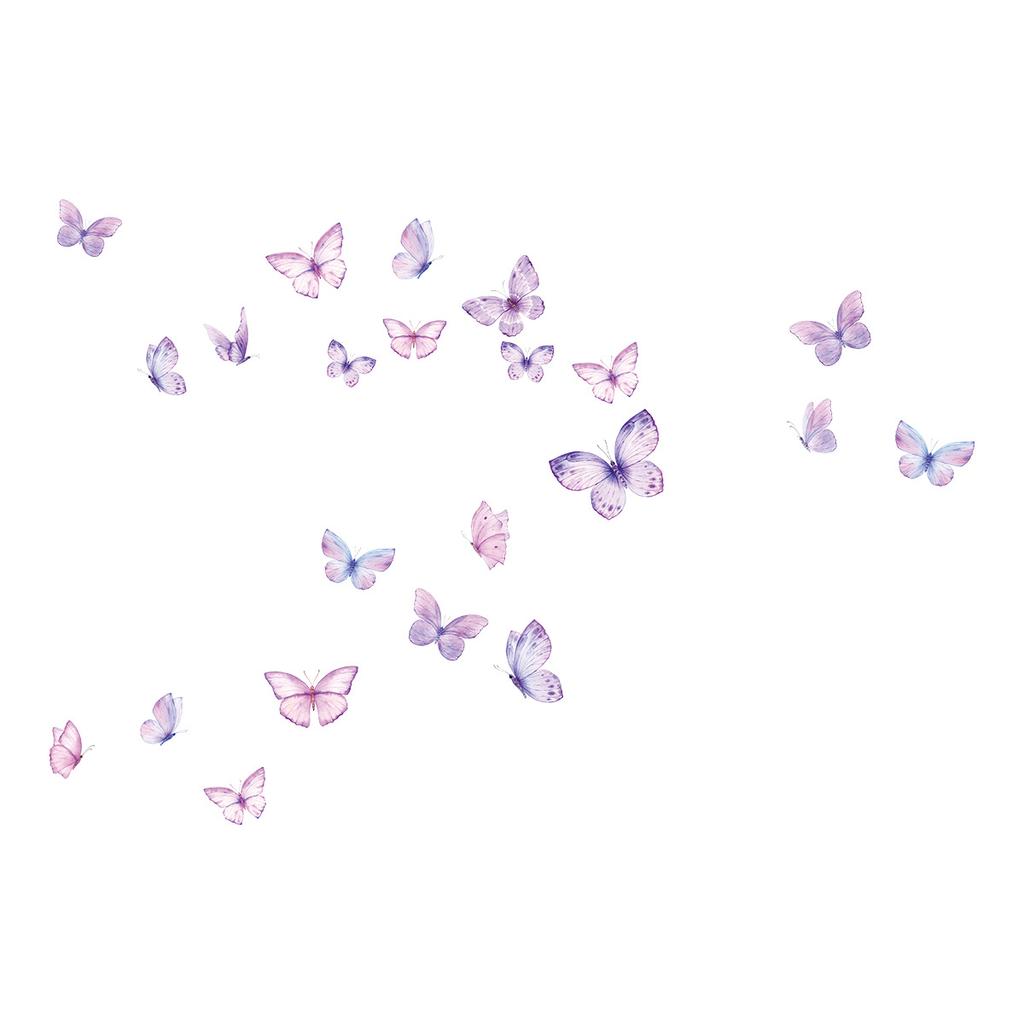 Colorful Butterflies Wall Stickers for Kids Room On Wall Decoration Children Girls Room Wall Decals Bedroom Decor for House