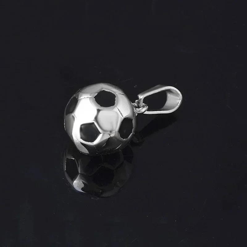 New Ideas Fashionable Gift Sports Product Football Necklace Personalized Cool Gift Accessory With Stainless Steel Chain