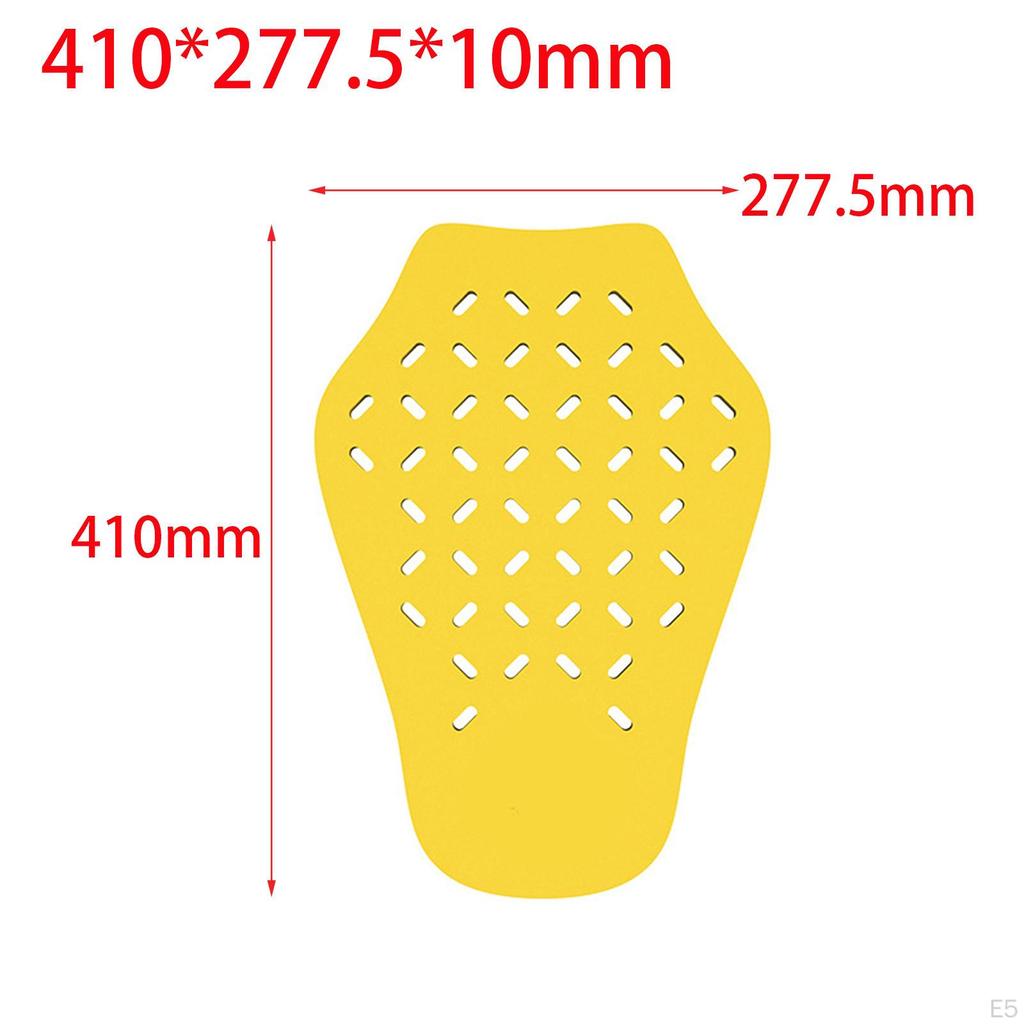 5 Pieces Armor Pads Body ,EVA Breathable Motorcycle Protector Insert for Jackets