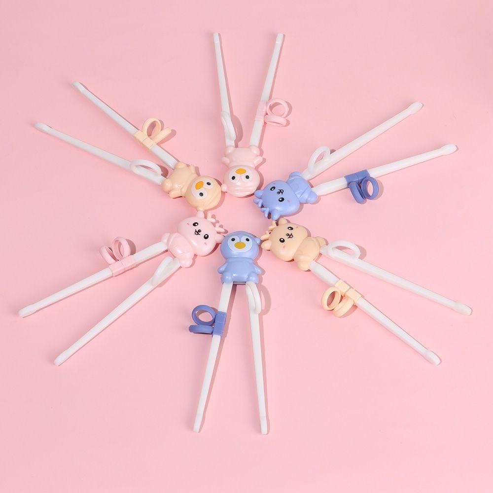 Cartoon Toughness Baby Tableware Learning Chopsticks Beginner Chopsticks Training Eating Helper