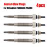 4Pcs Car Heater Glow Plugs For Mitsubishi /SHOGUN /PAJERO /2.8 /4M40T /4M40 /GP5501/Gp7554 Car Modification Accessories Replacement Heater Glow Plug