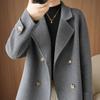 Autumn and Winter Loose Cardigan Coat Short Suit Collar Jacket Temperament Fashion Women's Clothing
