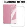 For Fire HD 8 2022 Case Soft Transparent TPU Shell Capa Coque for Fire HD 8 2022 8.0 Inch Tablet Protective Cover