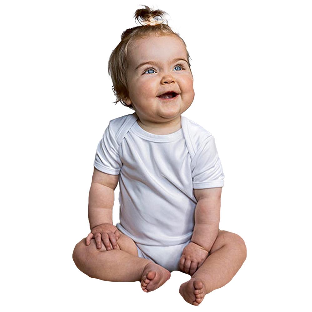 Link Kids Wear Baby Polyester Short-Sleeved Bodysuit