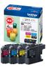 Brother Industries Ink Cartridge 4 Color Pack Compatible Model [brother Genuine] LC211-4PK Numbers DCP-J968N, DCP-J767N, DCP-J567N, MFC-J887N,