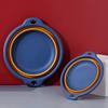 Laundry Basin Large Capacity Plastic Hanging Hole Outdoor Camping Portable Folding Wash Basin Household Supplies