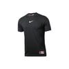 Casual Sports Training Loose Short Sleeve T-Shirt Men Tops Black CZ1010-010