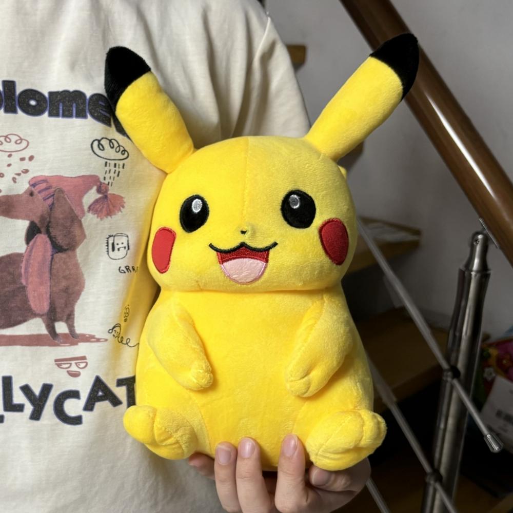 30cm Cute Pikachu Plushies Lovely Stuffed Anime Pikachu Plush Toy Cuddly Doll Birthday Gifts Girl Child