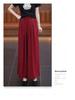 2024 Women's High-Waist Wide-Leg Drape Skirt Pants - Slim, Stylish, and Casual Summer Trousers