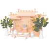 Kamidana No Sato (Kamidananosato) Shinto Shrine Set with Three Different Roofs (Medium) -