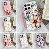Ultra Thin Clear Phone Case For Huawei Honor X8c X6c 400 Pro X7a X8a Elegant Flower Pattern Soft Silicone Anti Drop Protective Shell For Huawei Casing
