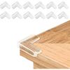 Safety Corner Protectors Guards Baby Proofing Safety Corner Clear Furniture Table Corner Protection, Kids Soft Table Corner Protectors for Child,12PCS