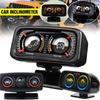 12V Car For Compass Balance Level Slope Meter Angle Tilt Two-barreled Backlight Inclinometer With LED Light