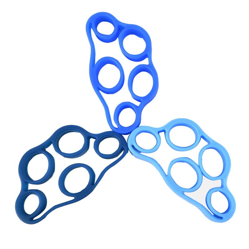 Hand Finger Grip Strength Trainer Resistance Strengthener Band Tension Exercise