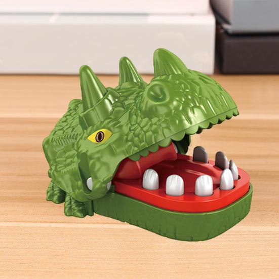 Biting Hand Fun Portable Toy Mini Dinosaur Parent-child Interaction Creative Battery-Free Game for Kids