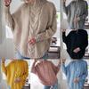 European & American Autumn/Winter Oversized Bat Sleeve Pullover Sweater for Women