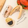 4Pcs/Set Stainless Steel Crab Sheller Effort-saving Lobster Claws Picking Fork Set  Restaurant