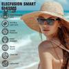 Smart Glasses Bluetooth-compatible Sunglasses Ergonomic Design Rechargeable Photochromic Lens UV-Proof Glasses with Speaker