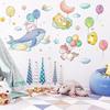 Cartoon Wall Stickers Bedroom Wallpaper Self-adhesive Children's Room Wall Decoration Painting Baby Room XY9051