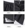 White Gray Sports Micro-pull Pants Women's New Autumn Small Drape Casual Flared Pants Straight-leg Guard Pants