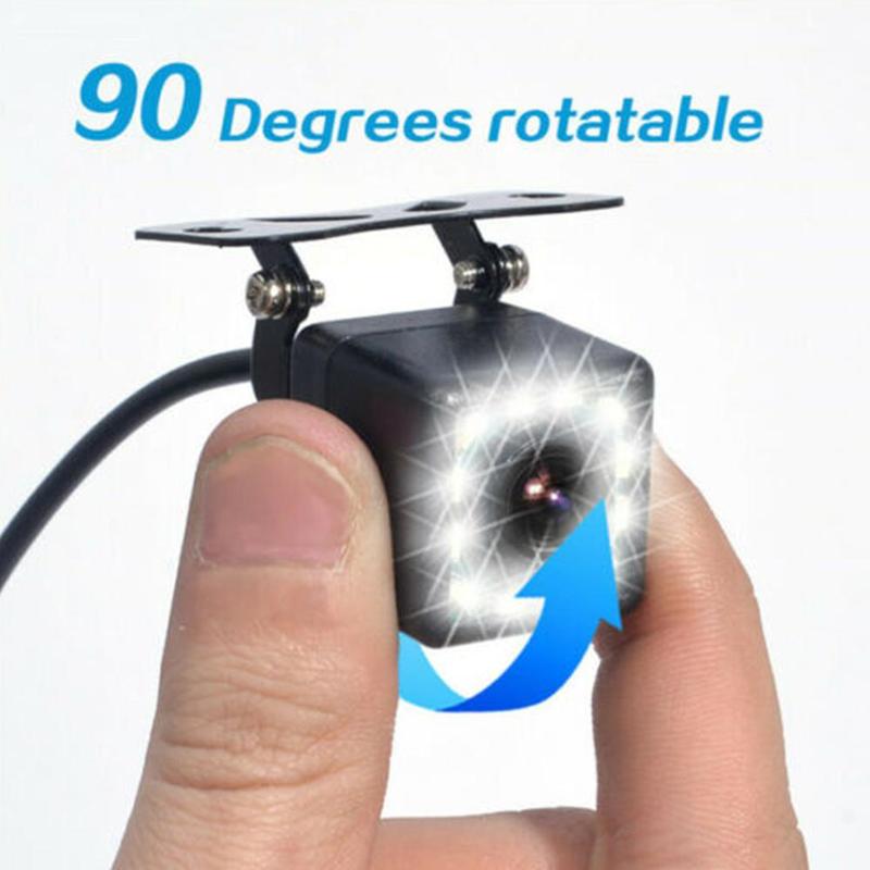 12 LED 170 Degree Car Rear View Camera Night Vision Reversing Auto Parking Monitor CCD Waterproof HD Video Car Rear View Camera