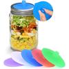 5Pcs Silicone Waterless Fermenting Airlock Lids Covers for Wide Mouth