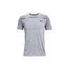 Seamless Logo Quick-Dry Round Neck Training Soft And Comfortable Short-Sleeve T-Shirt Men Tops Grey 1361131-011