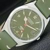 REFURBISHED AUTOMATIC CITIZEN 8200 JAPAN MENS GREEN COLOR DIAL WATCH A432364-2 R111-a432364