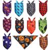 Halloween Dog Bibss Triangular Scarf Pet Cat And Dog Scarf Neck Bib