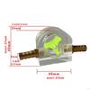 8mm Water Flow Indicator Meter Acrylic Office Measuring Tool Liquid Cool Cooling System