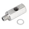 1 8 Inch BSPT Oil Pressure Sensor Tee Adapter Turbo Supply Feed Line Gauge