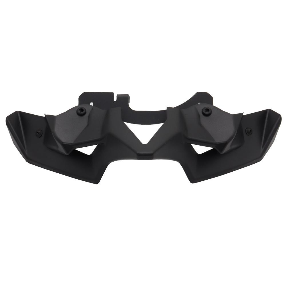 1x For KAWASAKI Z900 2020 2021 2022 Front Spoiler Winglet Aerodynamic Wing Black