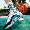 Youth Basketball Shoes Outdoor Sports Shoes Men's Fashion Shoes Thick Soles Increase Student Sports Anti-slip Shock Absorption