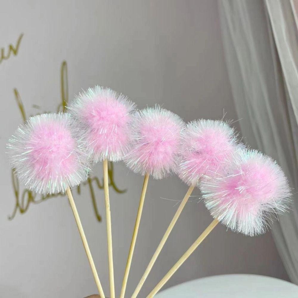 Hairball Cake Decoration Plastic Hairball Cake Cards Funny Birthday Party Decoration  Christmas