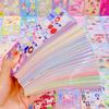 20pcs Kawaii Handbook Stickers Cartoon Collage Laser Sticker DIY Decorative Scrapbooking Journals Stationery School Supplies