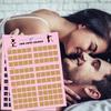 100 Positions Challenge Valentine's Day Scratch Card, Couple Challenge, Warm Up Your Relationship