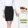 Профессиональная облегающая черная миди-юбка - Деловая и для поездок больших размеров Весна/Лето