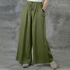 3XL 5XL Plus Size High Waist Long Pants for Women Clothing 2024 Summer Solid Casual Wide Leg Trousers Fashion Korean Female PANT