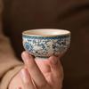 Ceramic Teacups Chinese Style Tea Cups Cyan Ru Kiln Kung Fu Tea Set Master Cups Deluxe Enameled Cups Tea Table Accessories