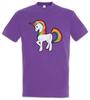 Unicorn IV T-Shirt Unicorns Geek Nerd Fun Cyclist Rainbow Fairies Fairy