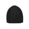 Li Ning Plain Embroidered Loose Round Neck Long Sleeve Sweatshirt Men Sweatshirt Black AHSR269-1