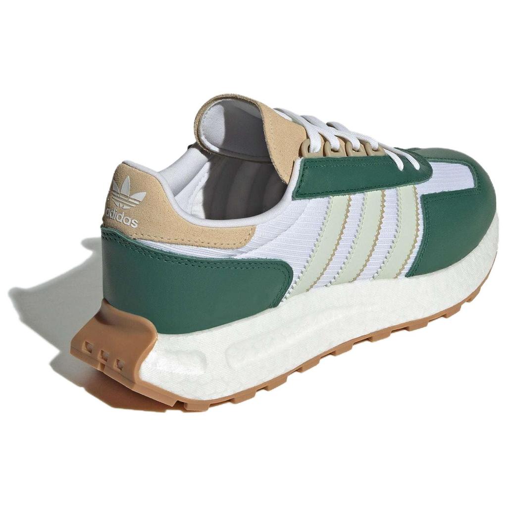 Adidas Originals Retropy E5 Comfortable Versatile Slip-Resistant Durable Low-Top Lifestyle Casual Shoes Unisex Sneakers Green White JI2508