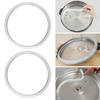 Cooking Tools 18 20 22 24 26CM Gasket Sealing Ring White Silicone Rubber Pressure Cooker Seal Ring