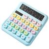 Calculator Typewriter Style Large LCD Display Easy Reading Round Keys Calculator for Everyday Office Use