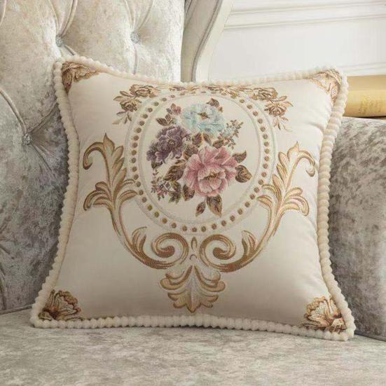 Square Throw Pillow Cover Extra Soft Wear Resistant Washable Non-Fading Decorative Pillowslip Cushion Protector